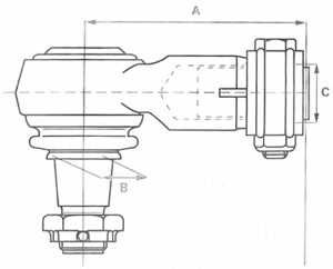 Końcówka drążka kierowniczego